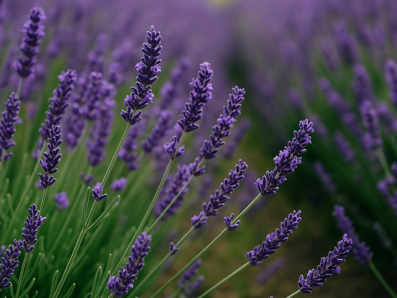 campo de lavanda