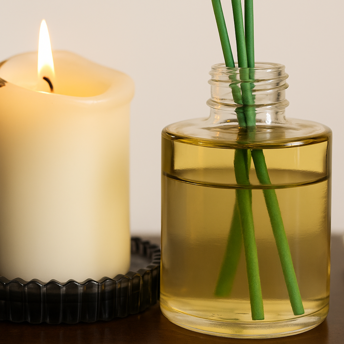 Ambientador mikado casero cítrico irresistible que transforma tu hogar.