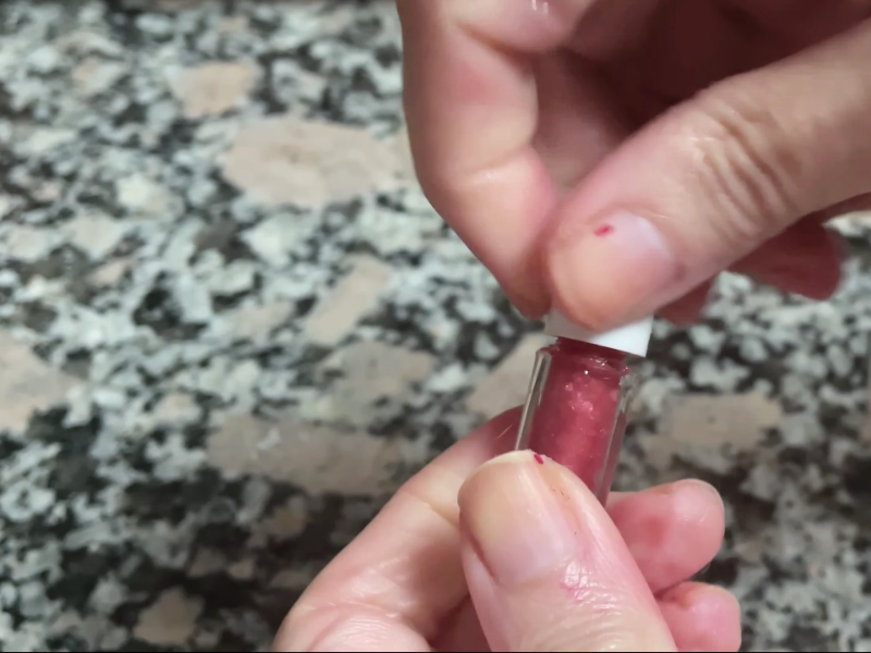 labial gloss casero