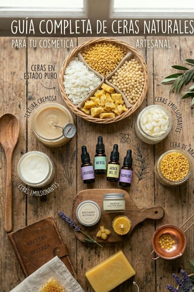 ceras cosmeticas