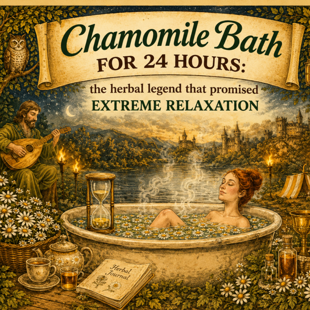 chamomile bath