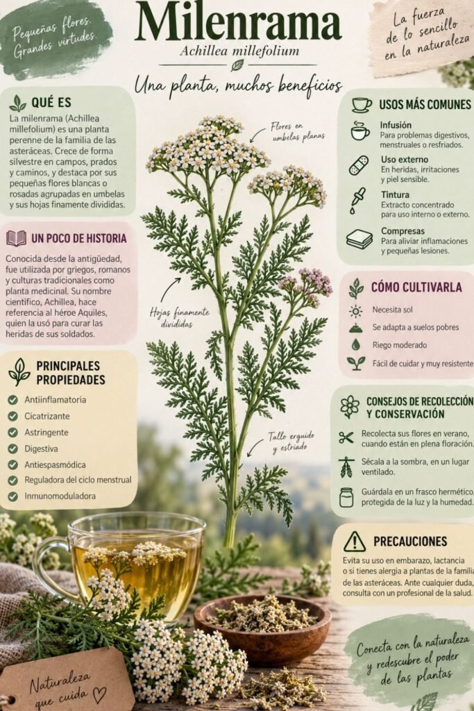 milenrama yarrow1) infografia milenrama yarrow