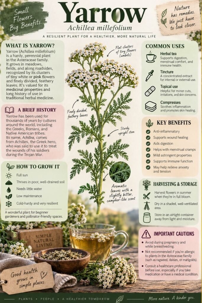 yarrow infography